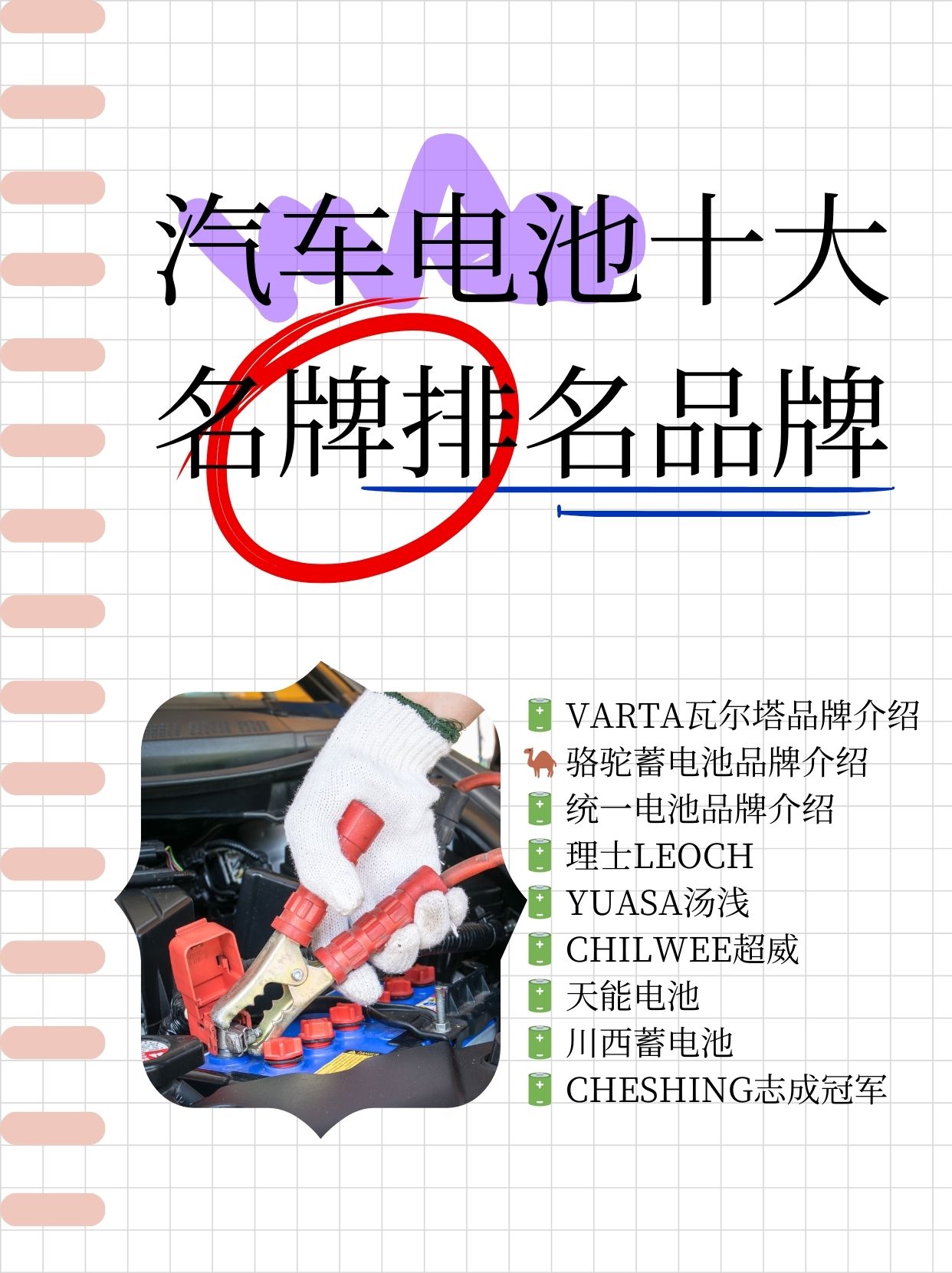 汽車電瓶品牌排行榜，為您的座駕選擇最佳動(dòng)力源泉